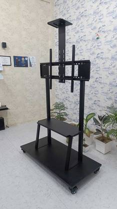 EvoTron Interactive Panel Display Stand In Heavy Duty TV CART for 65 to 98 Inch Panel/TV Fixed TV Mount