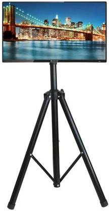 Zigma Enriching Lifestyles LCD LED OLED QLED TV Tripod Stand for 26 to 55 inch with Height Adjustable Pole Full Motion TV Mount