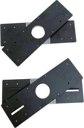 audiovan 360 Rotating TV Bracket for Room Partition Mounting Full Motion TV Mount