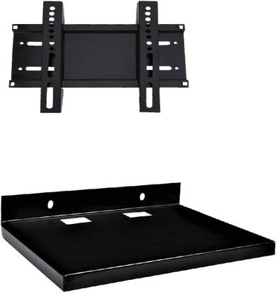 Sage LCD LED TV Wall Mount Stand 24" to 32" inch Fixed TV Stand with DTH Box Stand Fixed TV Mount