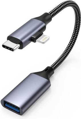 Tomtopp  TV-out Cable USB Data Blocker & USB C Data Blocker (4-Pack), Transparent USB-A to USB-A & USB