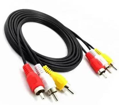 PREMBROTHERS  TV-out Cable (UiAV-5103) 3 RCA Male to 3 RCA Male Audio Video Cable