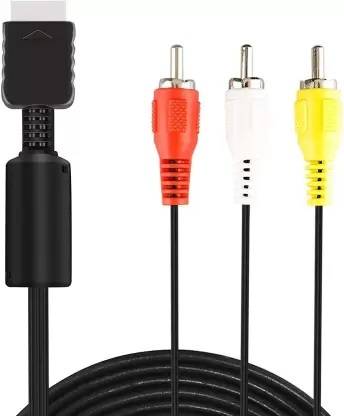 gamenophobia  TV-out Cable TV-out Cable PS2 AV cable for PS3/PS1/PS2 Lead Cable for Play Station
