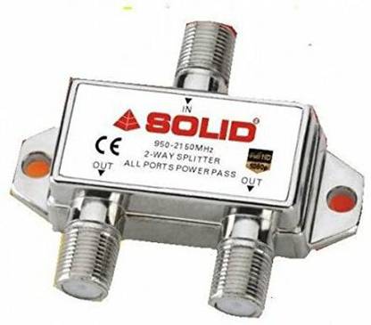 Solid  TV-out Cable 2- WAY SPLITTER
