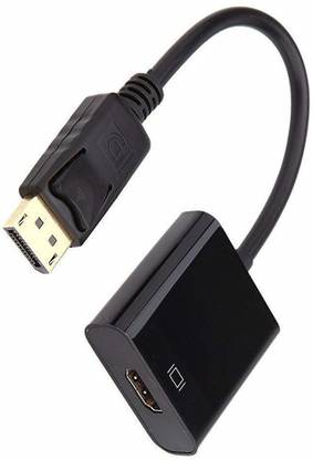 kipek  TV-out Cable DisplayPort (Not USB) to HDMI Converter, DP to HDMI Adapter Male to Female HD 3D