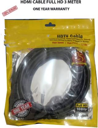 Sastaacha  TV-out Cable HDMI Cable 5 m 4K HDMI Cable, High Speed HDMI 2.0 Nylon , Ultra HD, 2K, 1080P