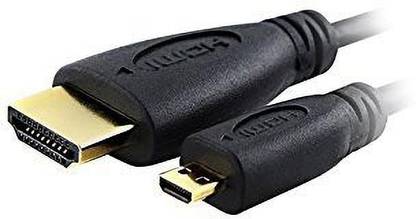 C&E  TV-out Cable 6-Feet HDMI Type A to HDMI Micro Type D High Speed Cable with Ethernet for HTC/Motorola