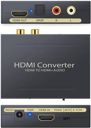Etzin  TV-out Cable HDMI Audio Optical Extractor Splitter with Optical Cable (AY60)…