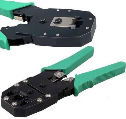 LipiWorld  TV-out Cable 3 in 1 Modular Crimping Tool, RJ45, RJ11 CAT5e/CAT6 LAN CUTTER With Cable Cutter
