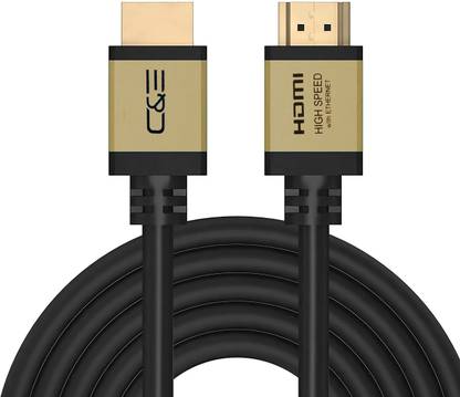 C & E  TV-out Cable 4K HDMI cord (HDMI to HDMI cable @60Hz High Speed with Ethernet 1.5 ft /0.46m