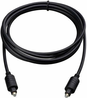 ULTRABYTES Fiber Optical Cable 1.5 m Digital Audio Optical Fiber Toslink Cable for Home Theater, Sound Bar, TV, PS4