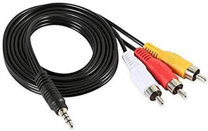 CVX  TV-out Cable aux cabel 2rc-1.5m