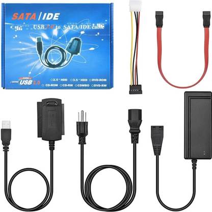 PAC  TV-out Cable SATA/PATA/IDE Drive to USB 2.0 Adapter Converter Cable for 2.5''/3.5''