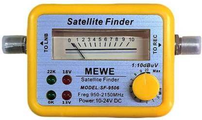 Gilhot SF-9506 Satellite Signal Finder Db Meter for Full Hd Dish T.V Network Setting Non-magnetic Electronic Level