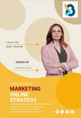 WEBINAR ONLINE MARKETING ONLINE STRATEGY SEASON 1