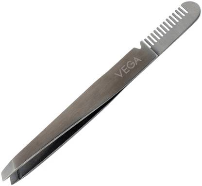 VEGA 2 In 1 Brow Groomer And Tweezer