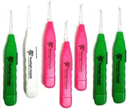 YTM Pack of 7 Ear Cleaning tools LED Flashlight EarPick Ear Wax light_Remover