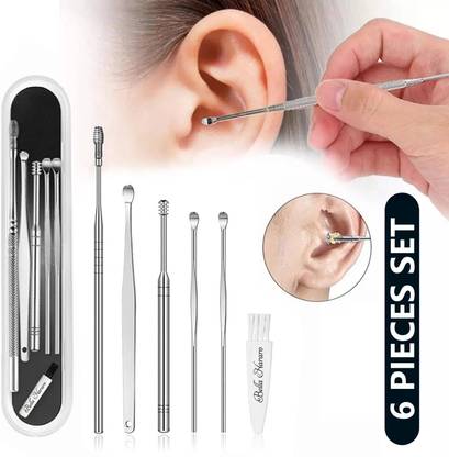 KOTLEY Ear Cleaning Tools Kit Earwax Remover Tool Kit (36 ml, Set of 6)