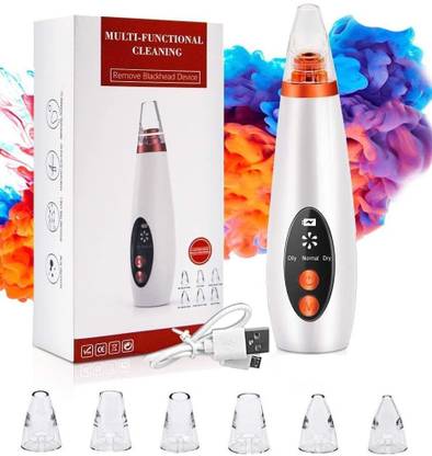 PKK TRADERS Plastic Blackhead Remover Vacuum Suction Device (Pack of 6) Hair Curler