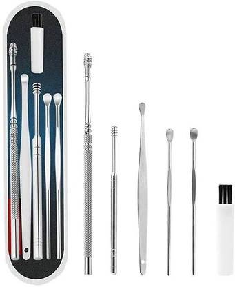 PKK TRADERS 2 PCS Ear Pick Earwax With LED Light Cleaning Removal Tool, Ear Cleaner