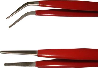 Vista Tweezer Set of 2 Pcs, Insulated Grip