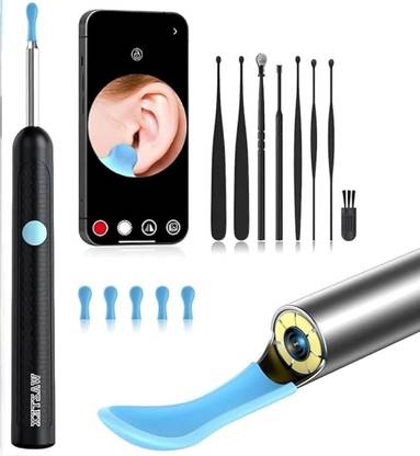 AQUABUCKET High-Definition Earwax Cleaner Portable USB Charging Visible 6 LED Ear Wax