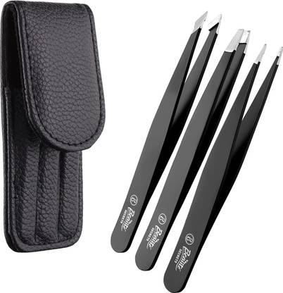 Beaute Secrets Tweezer and Plucker for Upper lip,Eyebrows,Facial hair & Blackhead Remover 3 in1