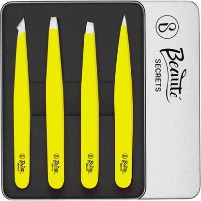Beaute Secrets Best Precision Tweezers for Eyebrows-Great Precision for Facial Hair