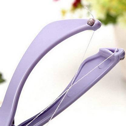 Rishikaenterprises Fabcart hair threading system kit Eyebrow Thread (8 cm, 12 cm (Pack of 1) 14 Eyebrow Thread