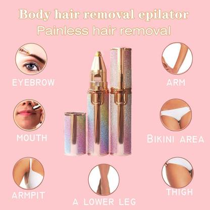 TANTELLO Hair Removal Electric Trimmer with Light Hair Curler