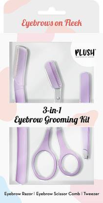 PLUSH 3-in-1 Professional Eyebrow Grooming Kit