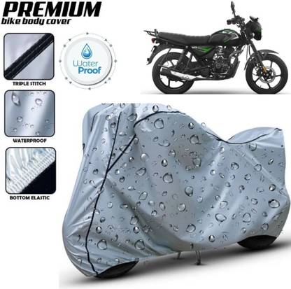 Delphinium Waterproof Two Wheeler Cover for Bajaj