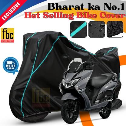 FBC Waterproof Two Wheeler Cover for Suzuki