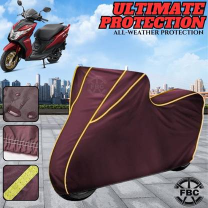 OliverX Waterproof Two Wheeler Cover for Honda