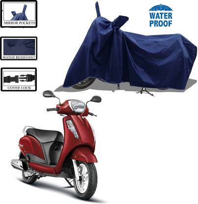 WMIZEXA Waterproof Two Wheeler Cover for Suzuki
