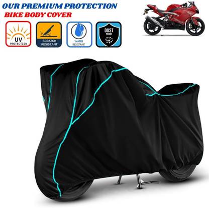 Delphinium Waterproof Two Wheeler Cover for TVS
