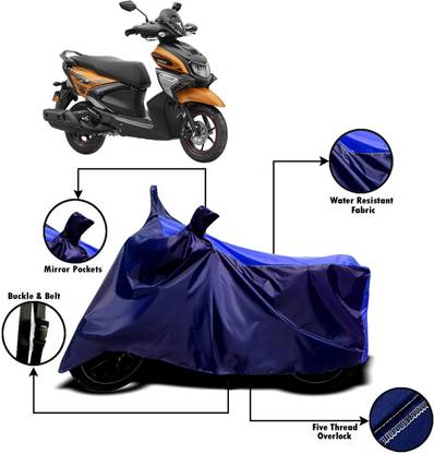 AUCTIMO Two Wheeler Cover for Yamaha