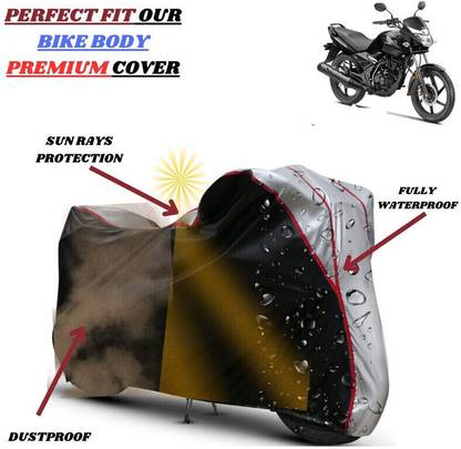Delphinium Waterproof Two Wheeler Cover for Honda