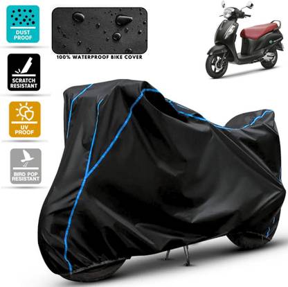 BOTAUTO Waterproof Two Wheeler Cover for Suzuki