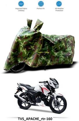 maddy's creation Waterproof Two Wheeler Cover for TVS