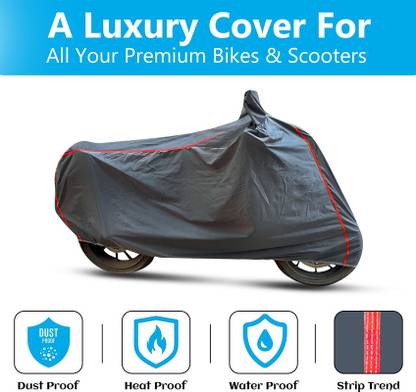 autouniko Waterproof Two Wheeler Cover for Suzuki