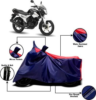 AUCTIMO Two Wheeler Cover for Yamaha