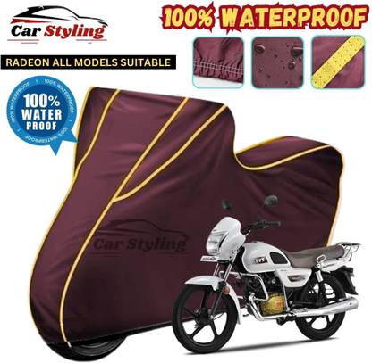 Car Styling Waterproof Two Wheeler Cover for TVS
