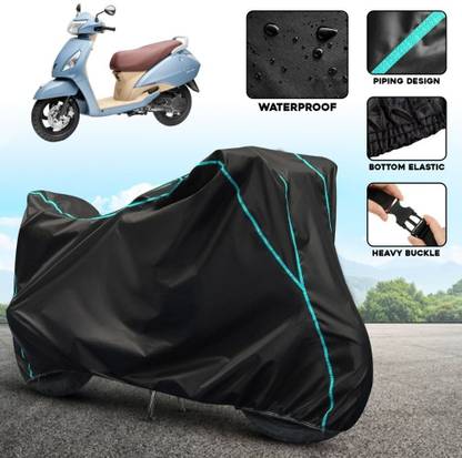 AutoGalaxy Waterproof Two Wheeler Cover for TVS