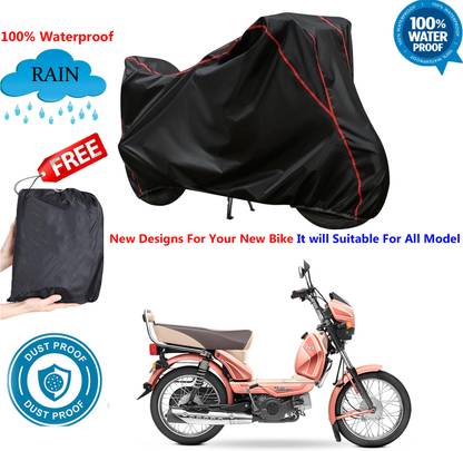 AutoGalaxy Waterproof Two Wheeler Cover for TVS