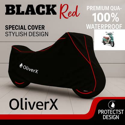 OliverX Waterproof Two Wheeler Cover for Suzuki