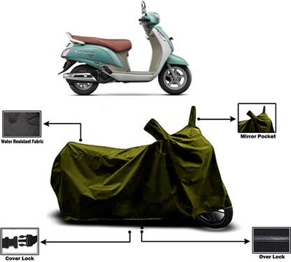 Amexride Two Wheeler Cover for Suzuki