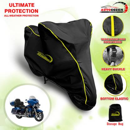 AUTOCOZEN Waterproof Two Wheeler Cover for Harley Davidson