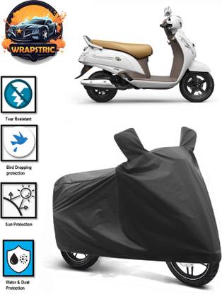 WRAPSTRIC Waterproof Two Wheeler Cover for Suzuki