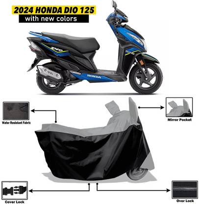 Amexride Two Wheeler Cover for Honda